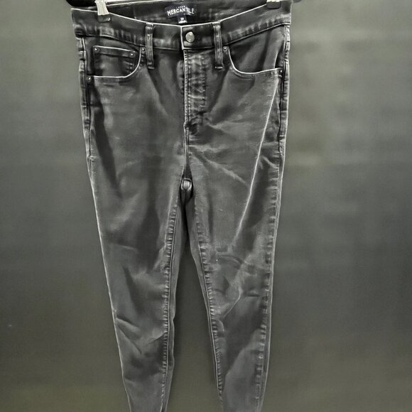J Crew, Mercantile. Black denim. - Picture 1 of 6